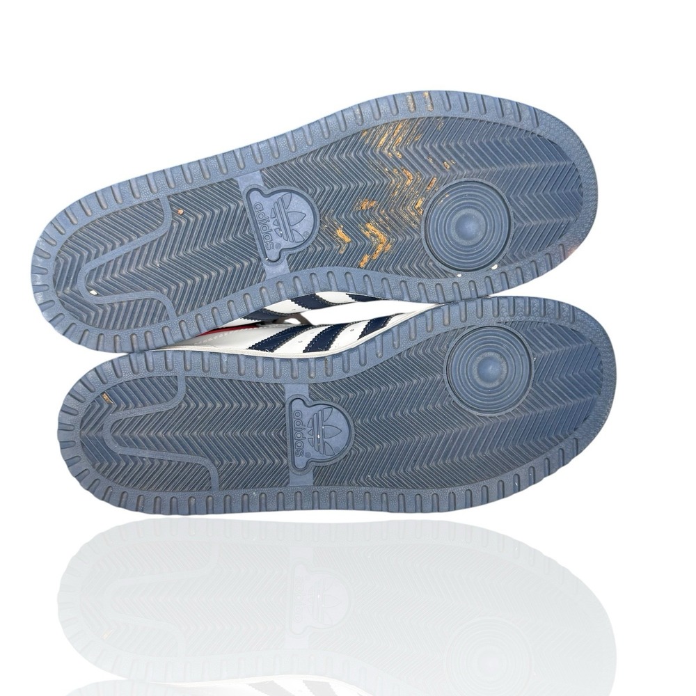 Adidas Originals Top Ten Hi Trainers White Blue Red D74481 Men's Size‎ 6 - Picture 8 of 10